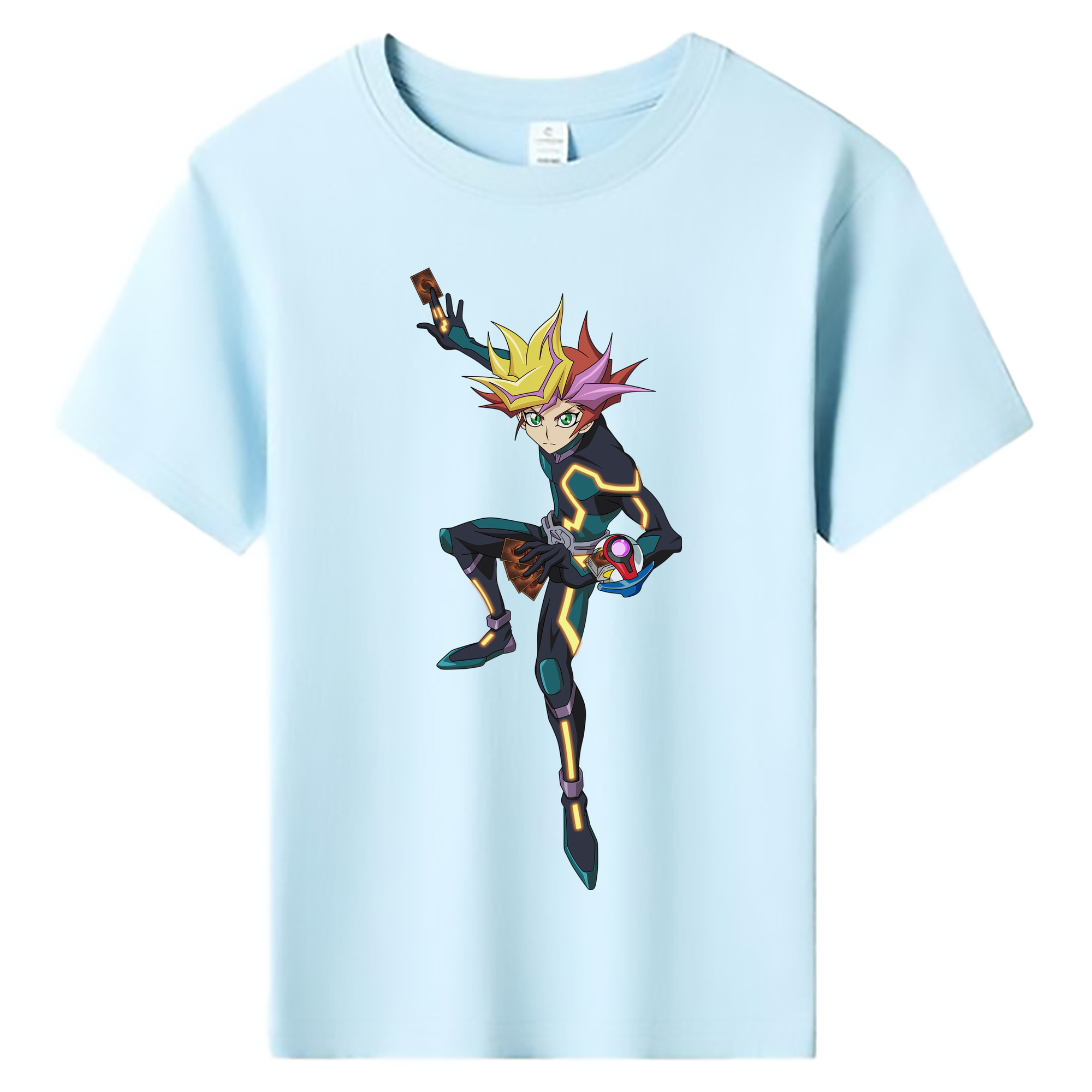 （画像用） 遊☆戯☆王 Yu-Gi-Oh! 綿100％キッズTシャツ（フロントプリント）